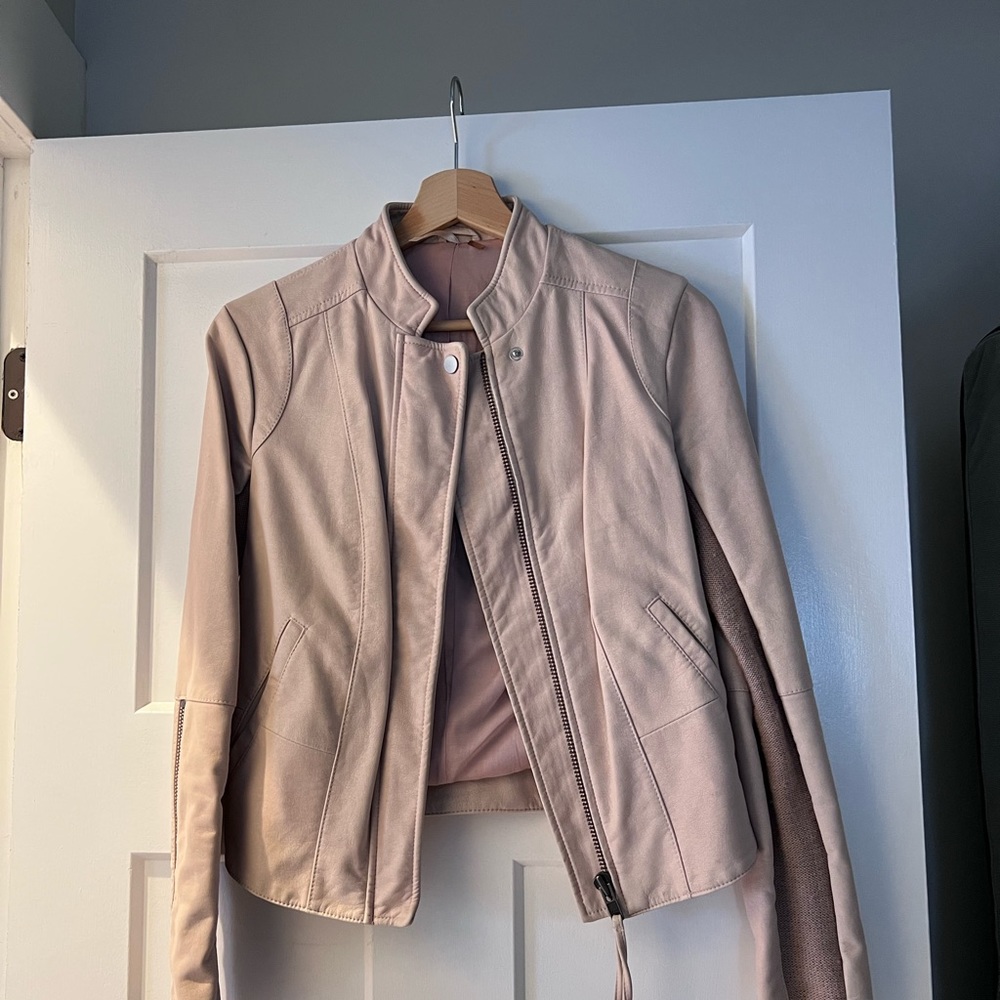 Free People Faux Leather Jacket